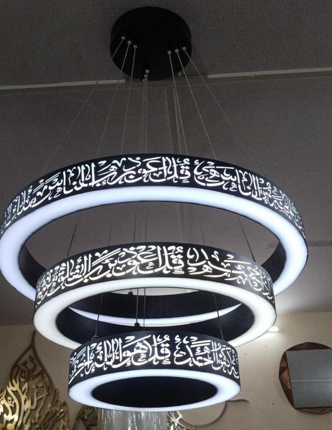 3 Qul LED Ring Chandelier. Pre-order