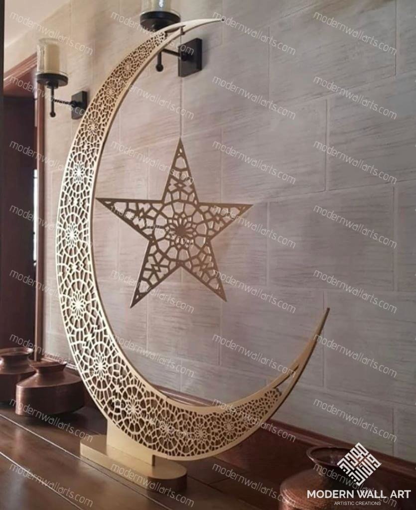 Pre Order Crescent Ramadan Eid Moon Tree Hilal In 3Ft To 5Ft Size 4-6 Ft