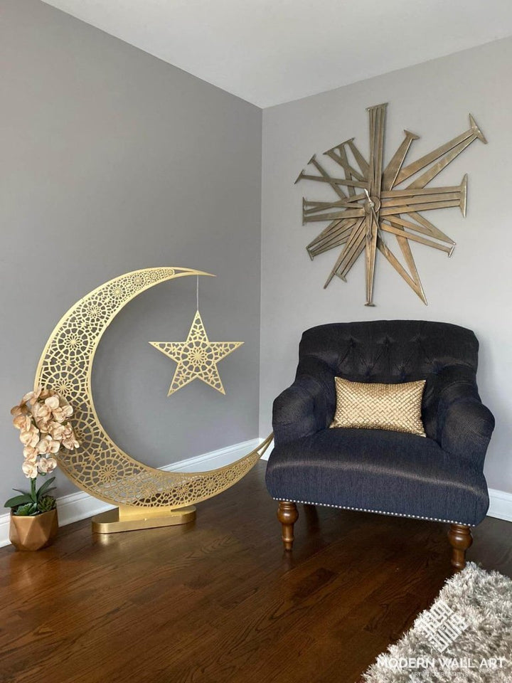 Pre Order Crescent Ramadan Eid Moon Tree Hilal In 3Ft To 5Ft Size 4-6 Ft