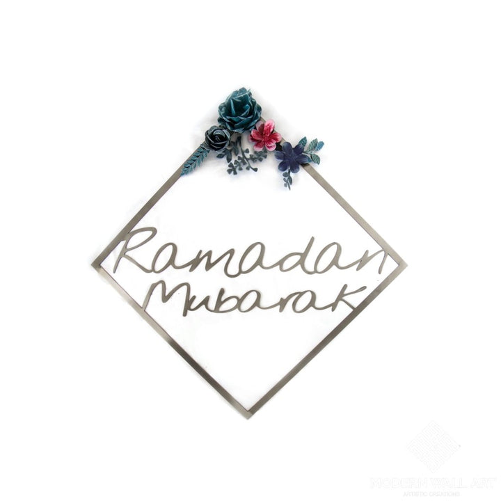 Ramadan Sale 2021 Mubarak Wreath In Stainless Steel