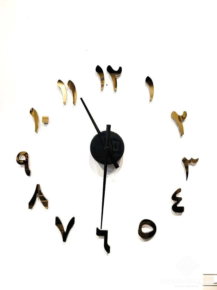 Simple Arabic Number Clock- Pre Order January Delivery Candle Holder