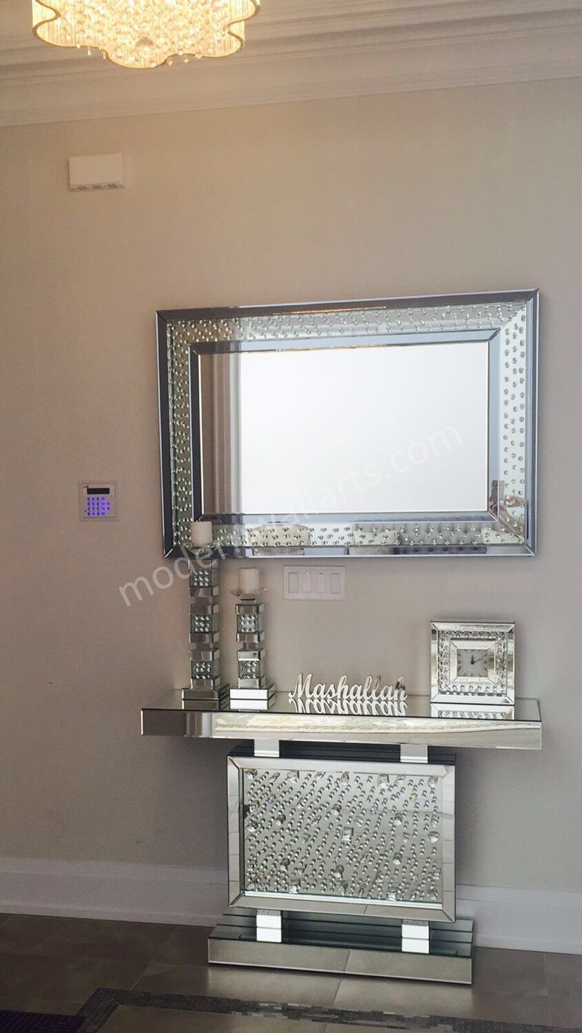 Stainless Steel ENGLISH 3D Mashallah Table Décor