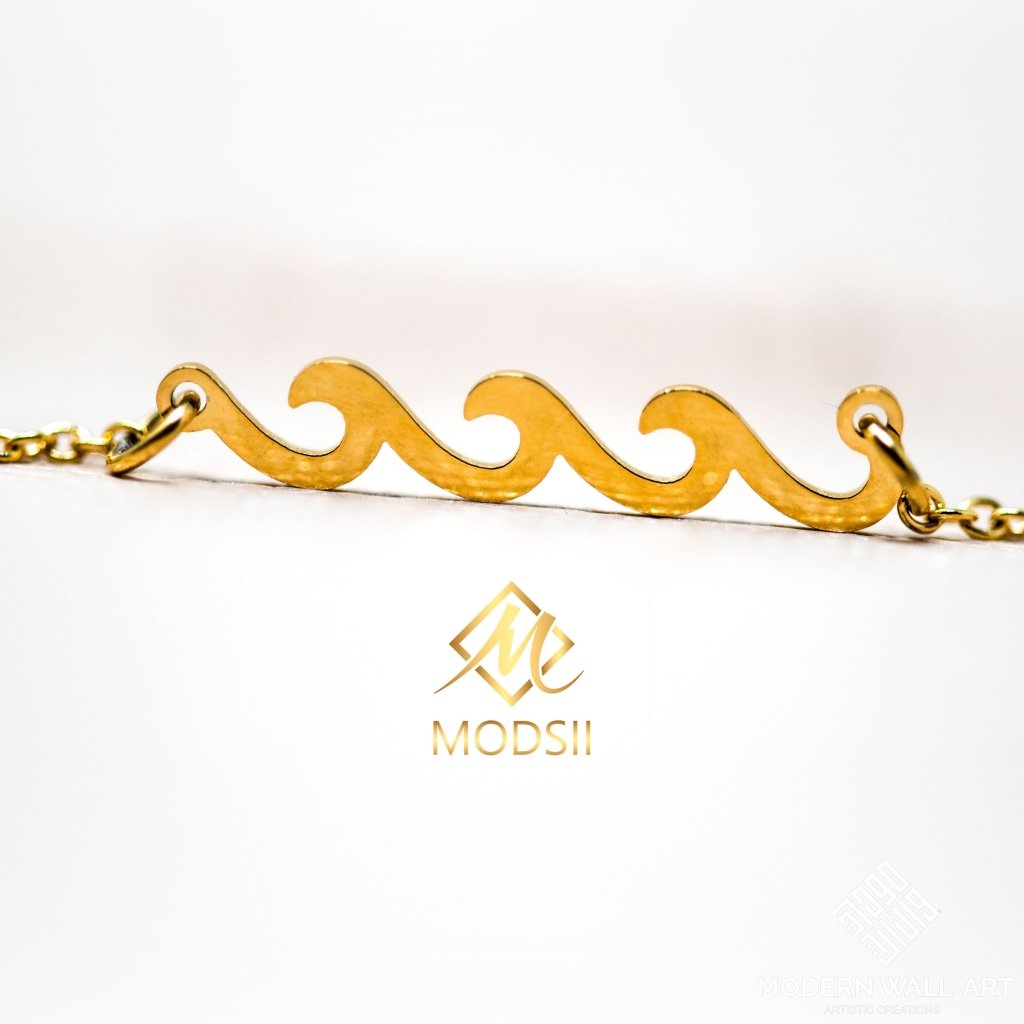 Surfer Wave Anklet | Women Necklace