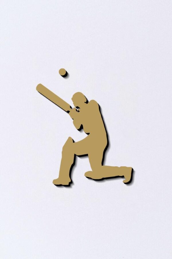 Cricket logo- silhouette - Image 2