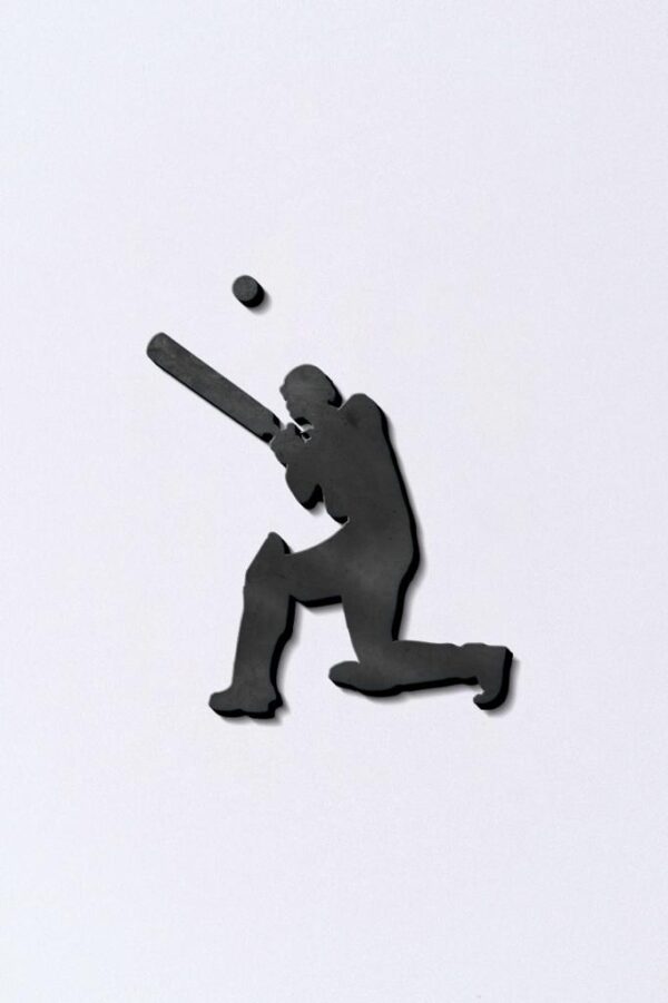 Cricket logo- silhouette - Image 3