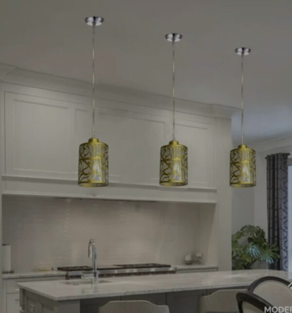 Arabic Calligraphy Pendant Light - Image 4