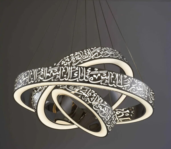 3 Qul LED Ring Chandelier. Pre-order - Image 2