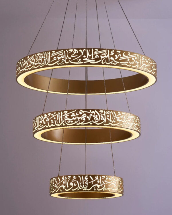 3 Qul LED Ring Chandelier. Pre-order