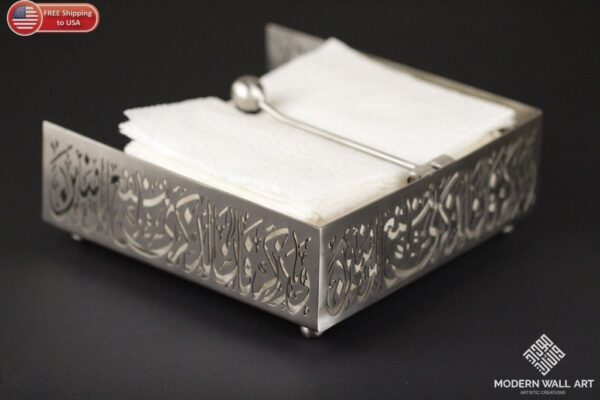 Stainless Steel Napkin holder - Image 8